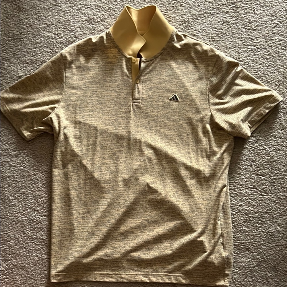 Men's Beige Golf Polo Shirt - Worn once